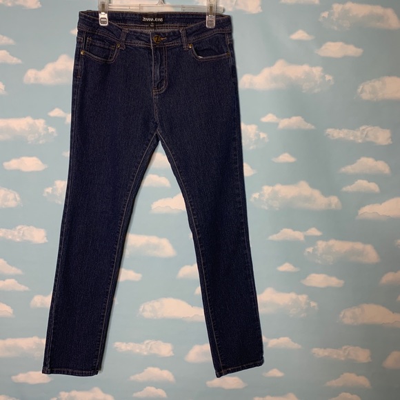 Zenana Outfitters Jeans Zenana Dark Wash Straight Leg Jeans Size 3